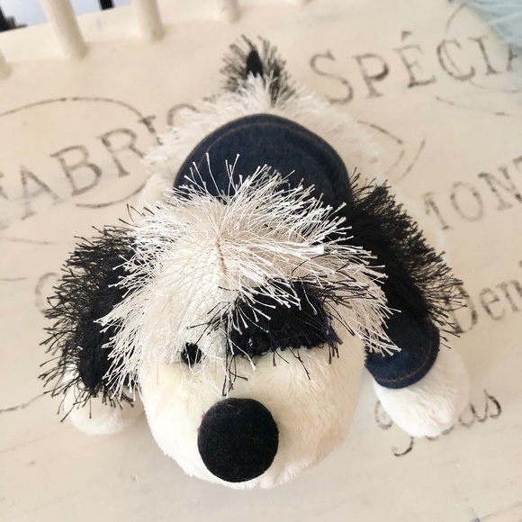 Webkinz Black & White Cheeky Dog Ganz Stuffed Toy, Good Condition - Picture 4 of 12